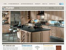 Tablet Screenshot of munrokitchenbath.com